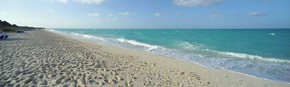 Der Sandstrand von Varadero ist traumhaft!