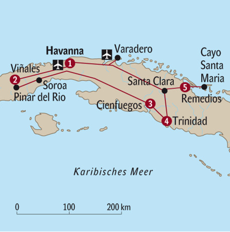 wählen Sie Ihre Rundreise auf Kuba bei kubareisen.ch