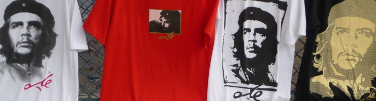 Kuba Che Guevara de la Serna auf dem T-Shirt
