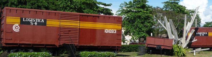 Kuba Reisen Tren blindado in Santa Clara Kuba Revoluition in Santa Clara - Tren blindado