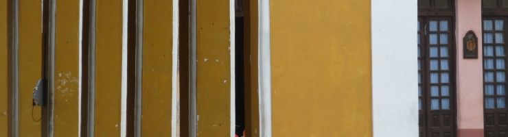 Einsamer Telefonkasten in Remedios Einsamer Telefonkasten in Remedios